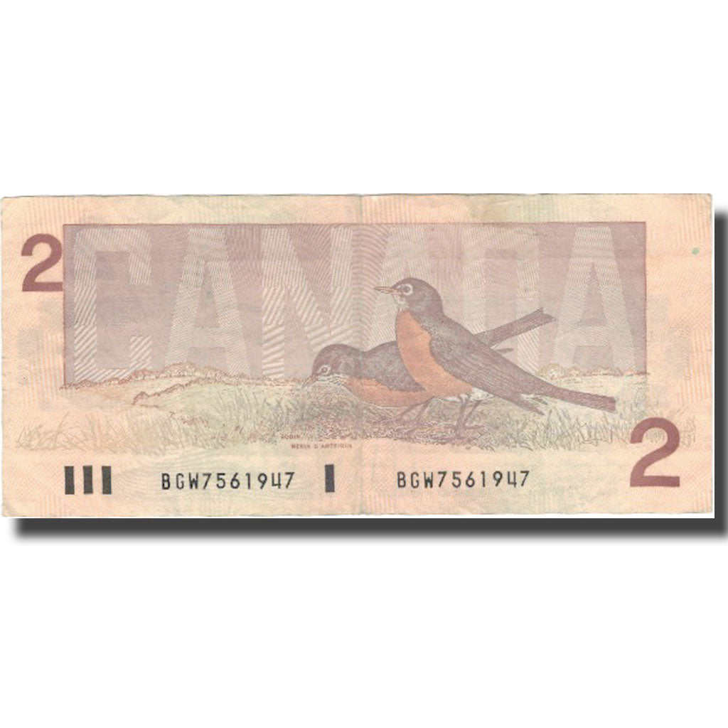 bankovka,
Kanada,
2 doláre