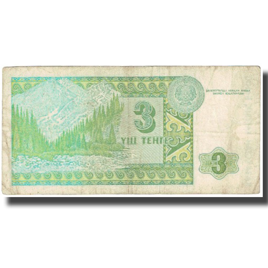 bankovka,
Kazachstan,
3 Tenge