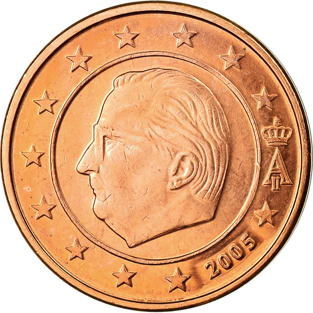 Belgicko,
2 euro centy,
2005