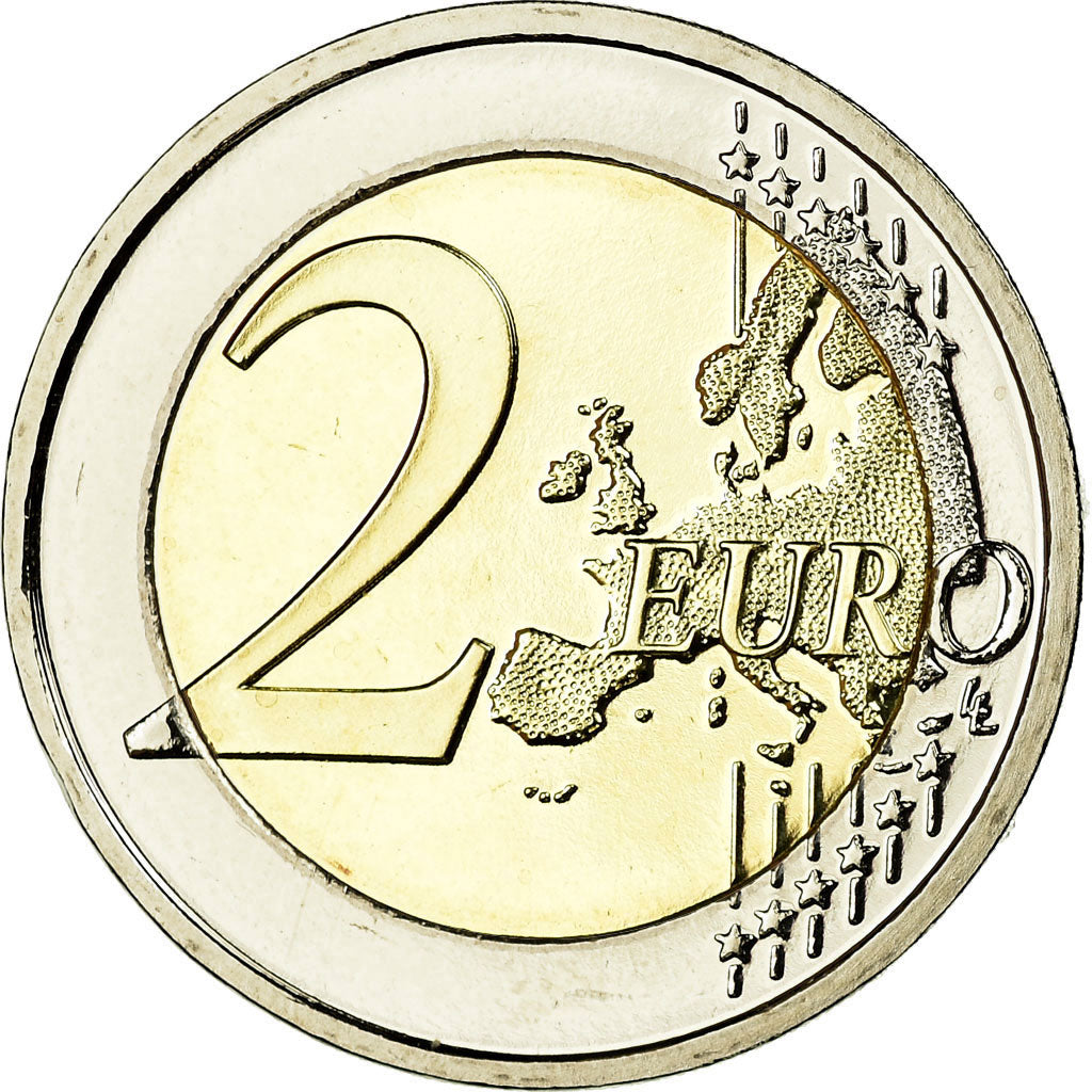 Belgicko,
2 eurá,
Reine Elisabeth