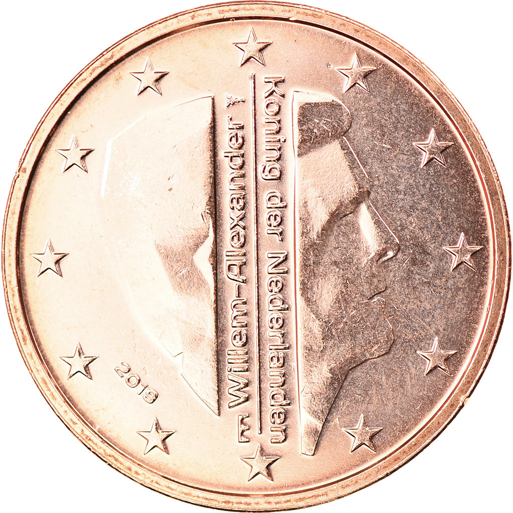 Holandsko,
2 euro centy,
2019