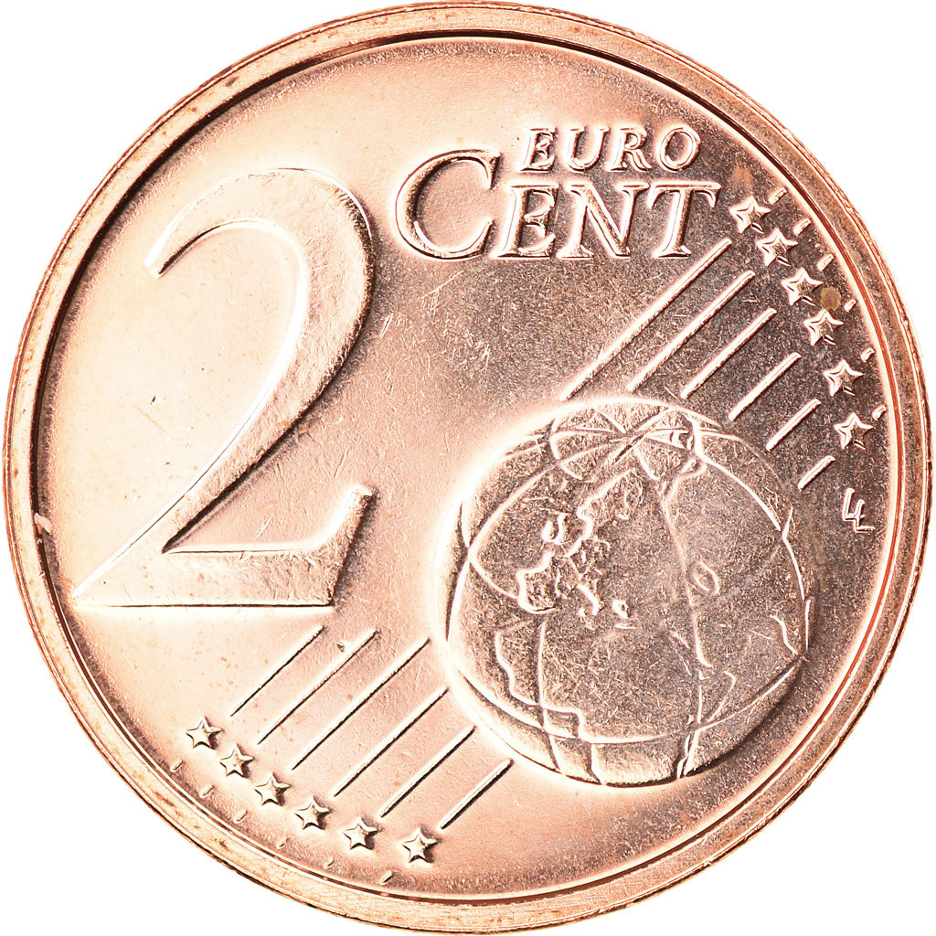 Holandsko,
2 euro centy,
2019