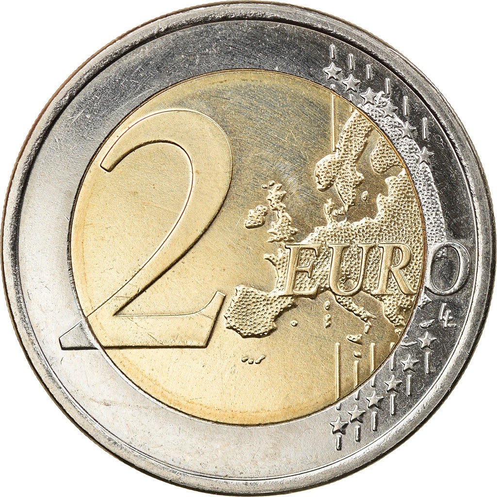 Fínsko,
2 eurá,
150 rokov