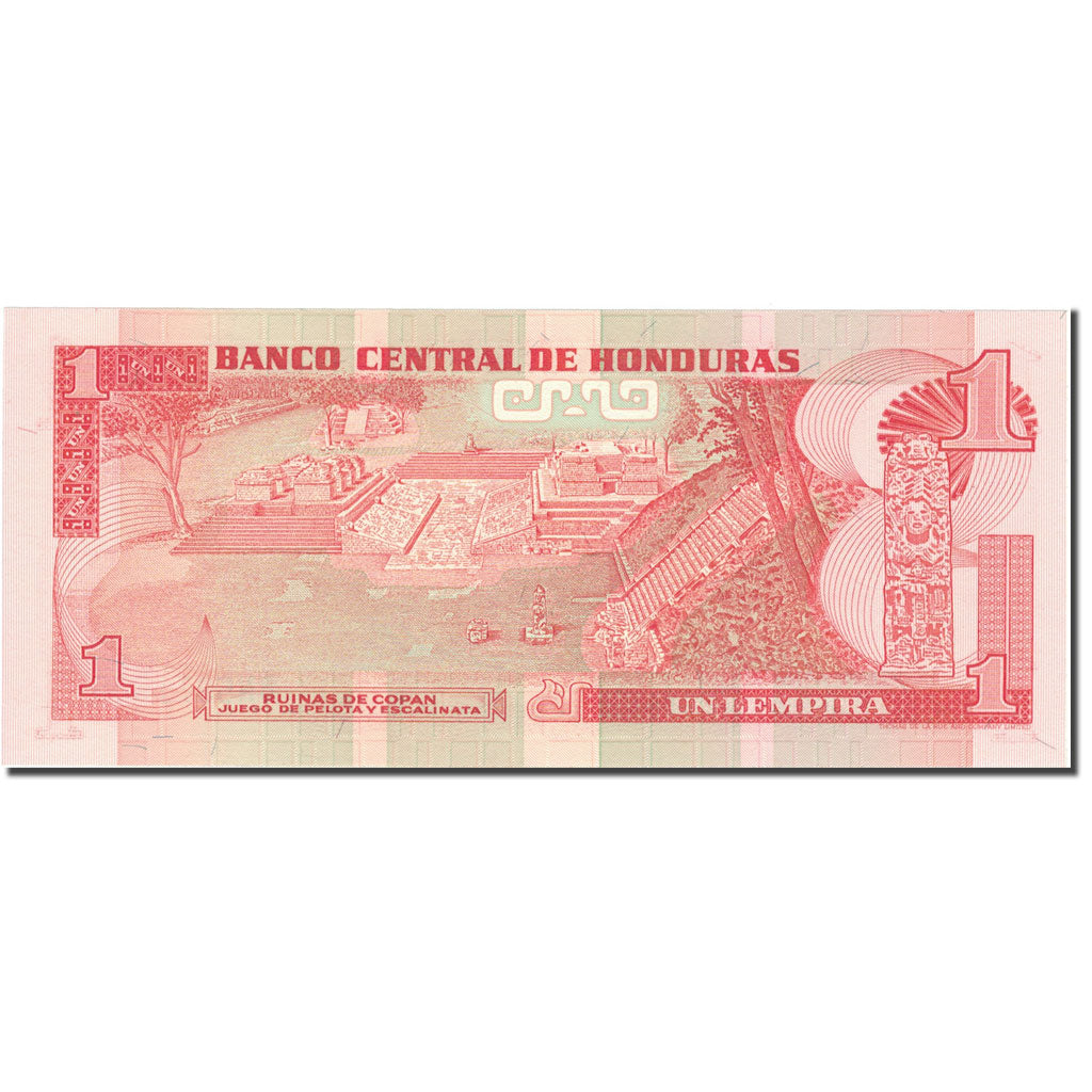 bankovka,
Honduras,
1 Lempira