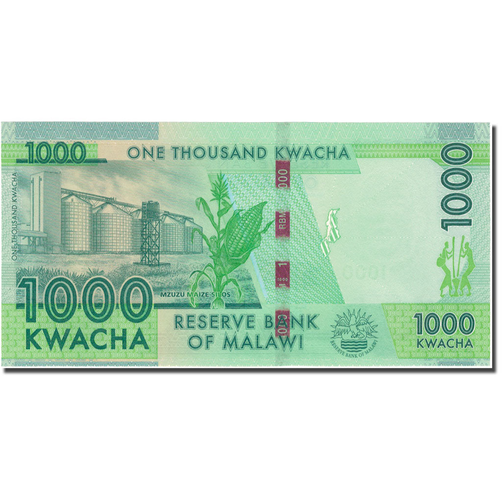 bankovka,
Malawi,
1000 kwacha