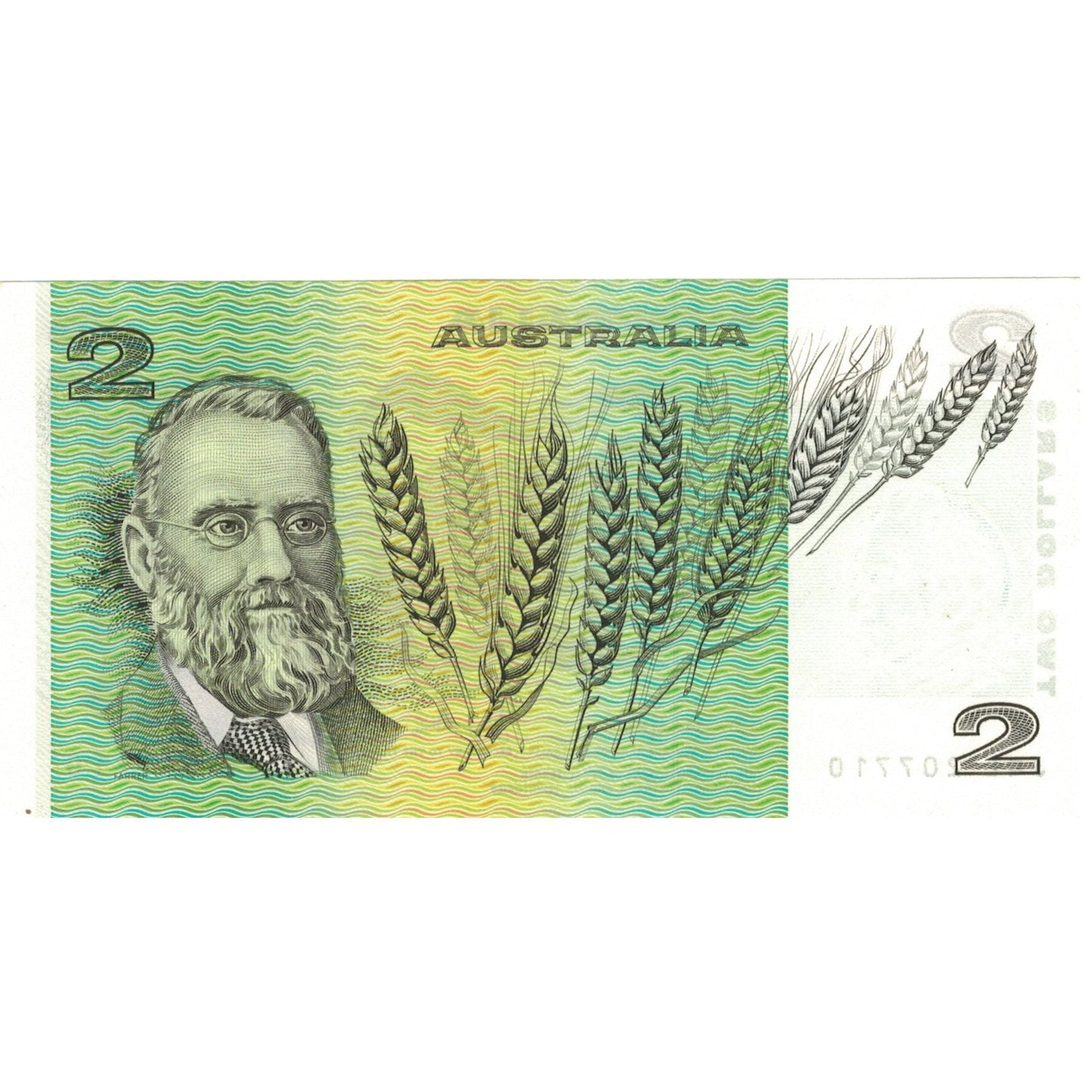 bankovka,
Austrália,
2 doláre