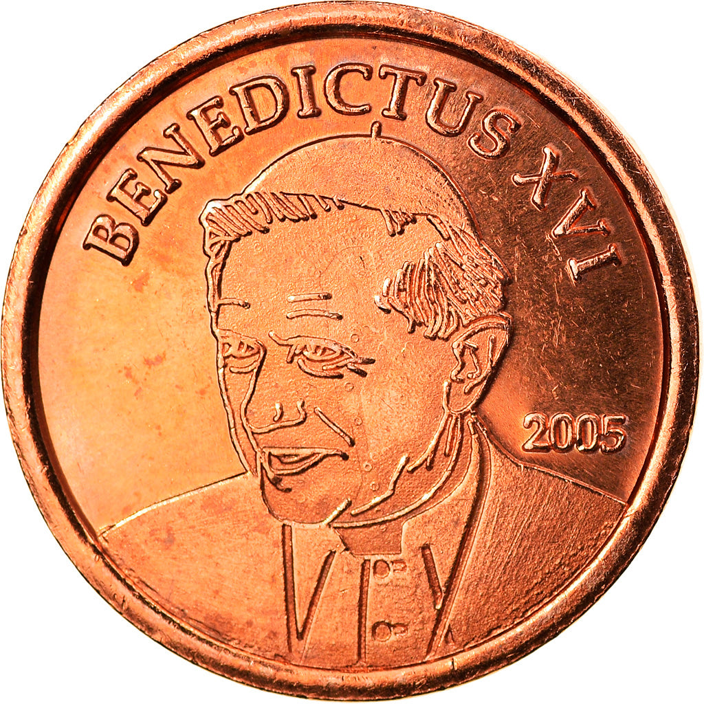 Vatikán,
2 euro centy,
Typ 3