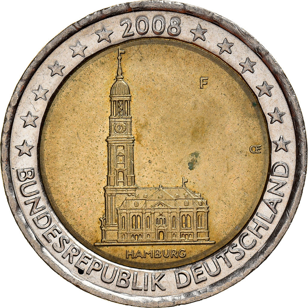 Nemecko,
2 eurá,
2008