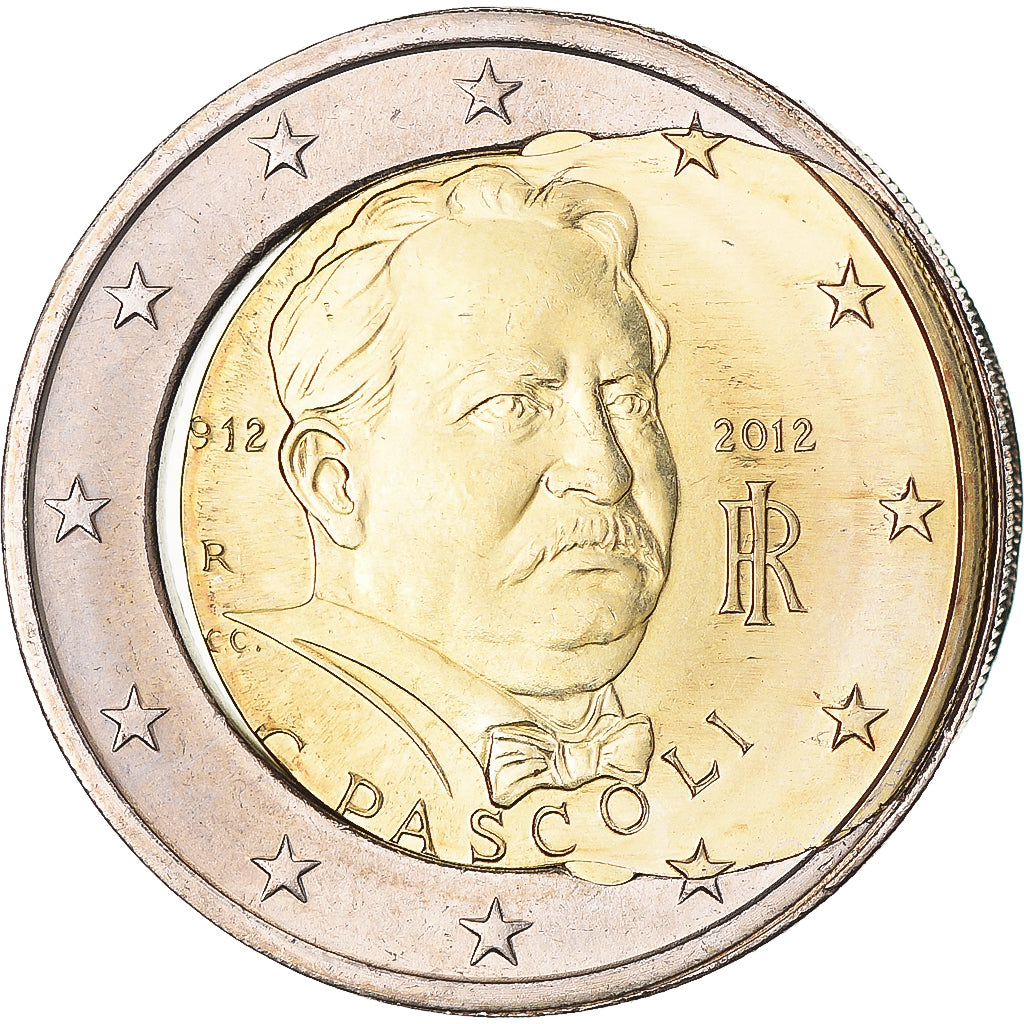 Taliansko,
2 eurá,
Giovanni Pascoli