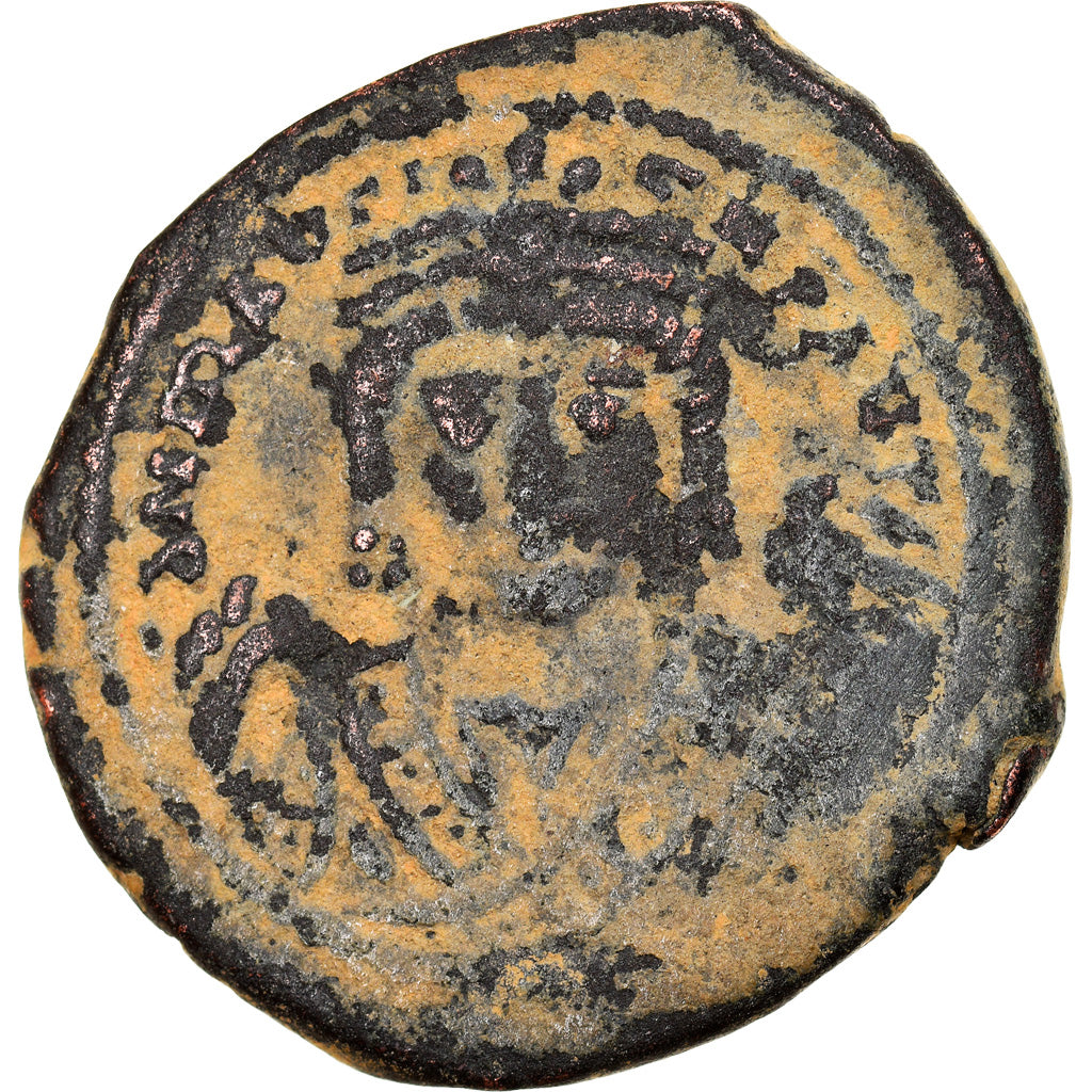 Maurice Tiberius,
Follis,
595-596