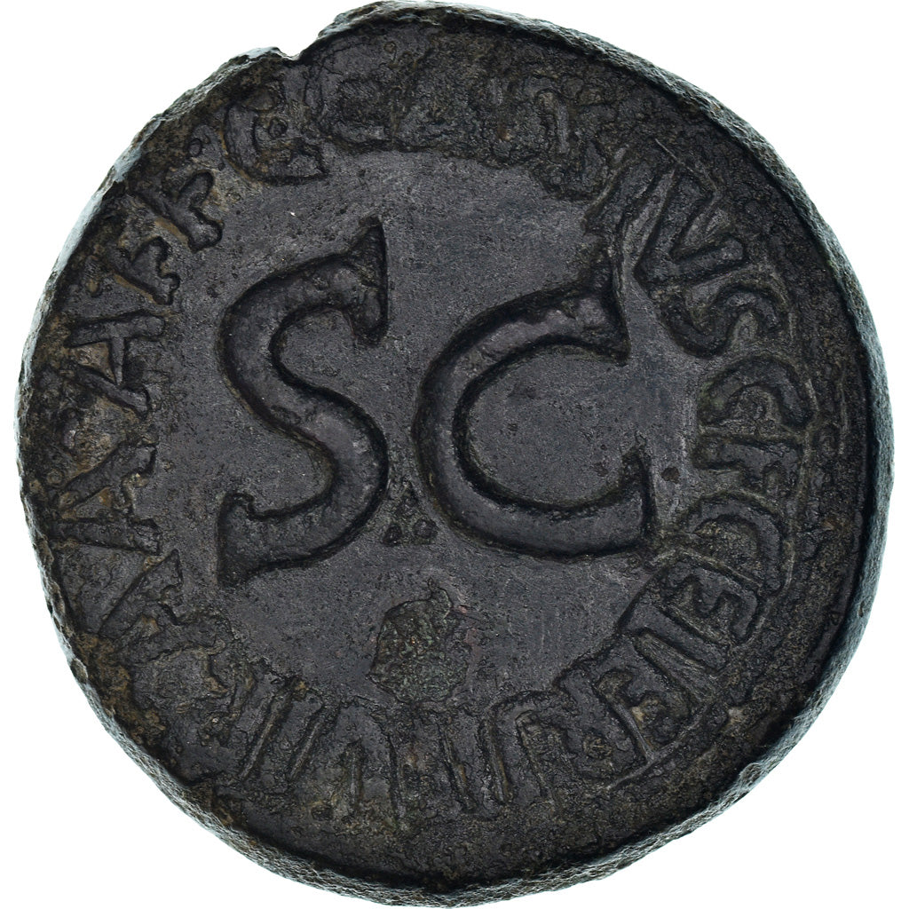 minca,
Augustus,
Sestertius