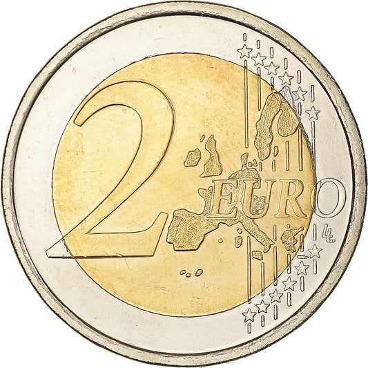 Fínsko, 
  
  2 eurá, 
  
  60. výročie