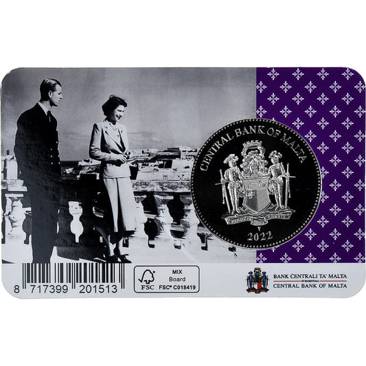 malta, 
  
  Alžbeta II. 
  
  25 eur