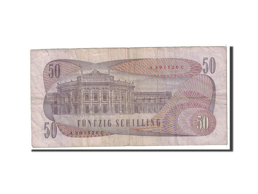 bankovka, 
  
  Rakúsko, 
  
  50 Schilling