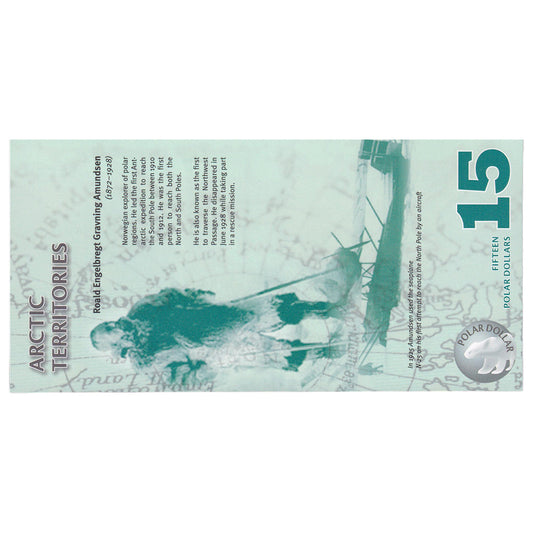 bankovka, 
  
  Spojené štáty, 
  
  15 dolárov