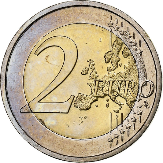 Írsko, 
  
  2 eurá, 
  
  30 rokov vlajky Európskej únie