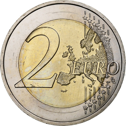 Francúzsko, 
  
  2 eurá, 
  
  Mier