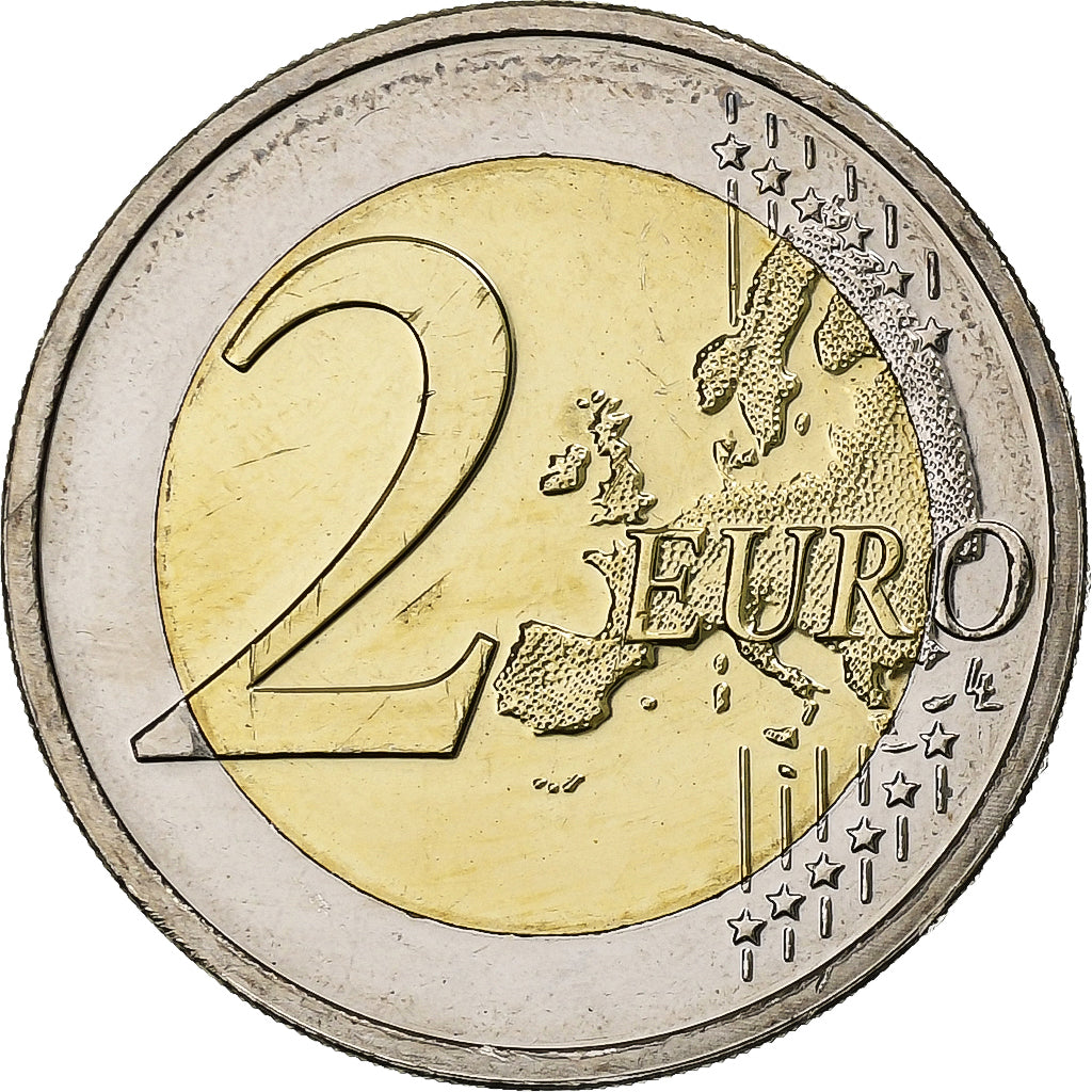 Luxembursko, 
  
  2 eurá, 
  
  Veľkovojvodkyňa Henrich I. Charlotte