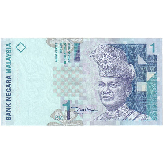 Malajzia, 
  
  1 ringgit, 
  
  UNC(65-70)