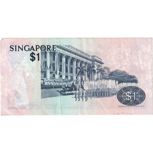 Singapur, 
  
  1 dolár, 
  
  EF(40-45)