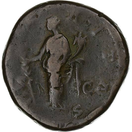 Faustína II. 
  
  Sestertius, 
  
  161-176