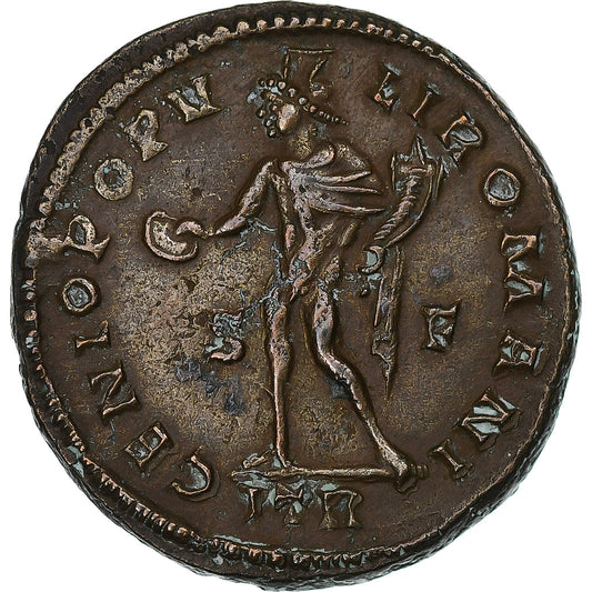 Dioklecián, 
  
  Follis, 
  
  302-303