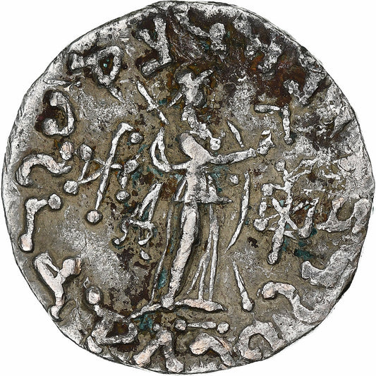 Indo-skýtske kráľovstvo, 
  
  Azes II, 
  
  Tetradrachm