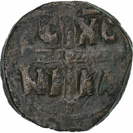 Čas Michala IV. 
  
  Follis, 
  
  1034-1041