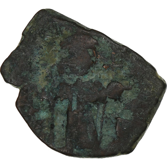 Konstans II, 
  
  Follis, 
  
  641-668 nášho letopočtu