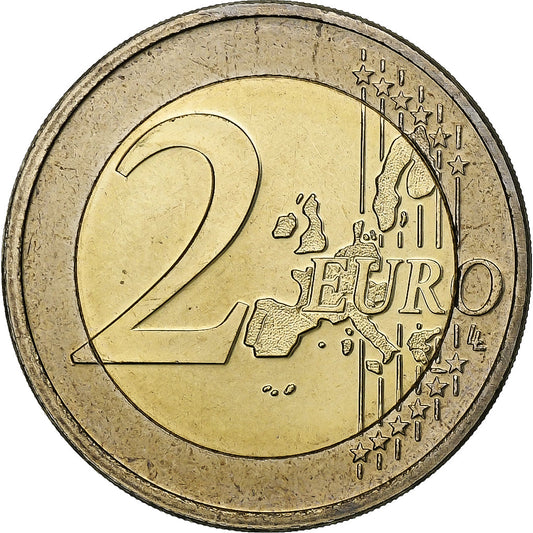 Luxembursko, 
  
  2 eurá, 
  
  Monogram Henriho I