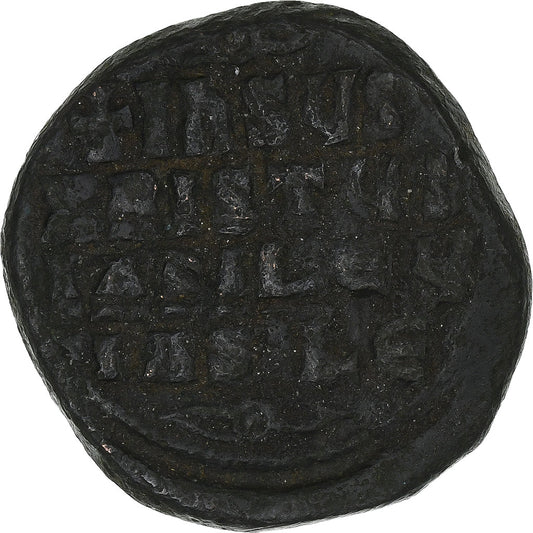 Konštantín VIII, 
  
  Follis, 
  
  c. 1025-1028