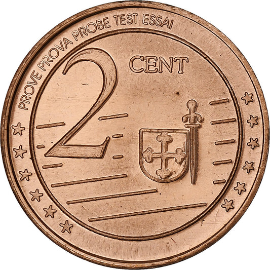 Tunisko, 
  
  2 euro centy, 
  
  Fantasy euro vzory