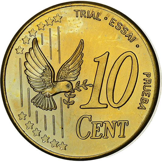 Dánsko, 
  
  Margrethe II, 
  
  10 euro centov