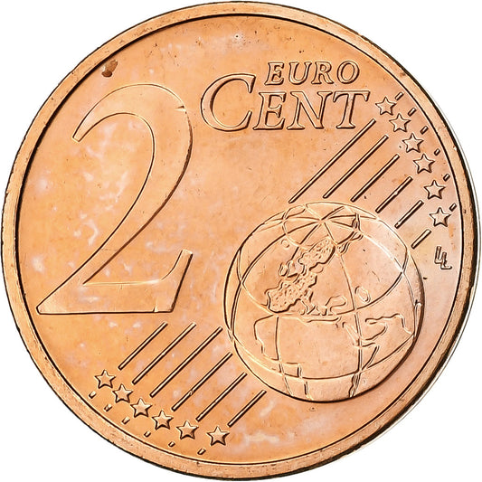 Lotyšsko, 
  
  2 euro centy, 
  
  BU