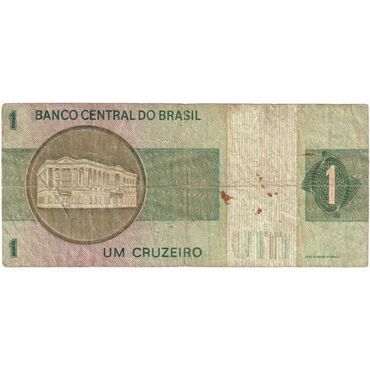 Brazília, 
  
  1 Cruzeiro, 
  
  VF(20-25)