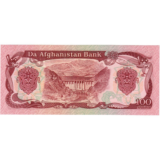 Afganistan, 
  
  100 Afgancov, 
  
  UNC(65-70)