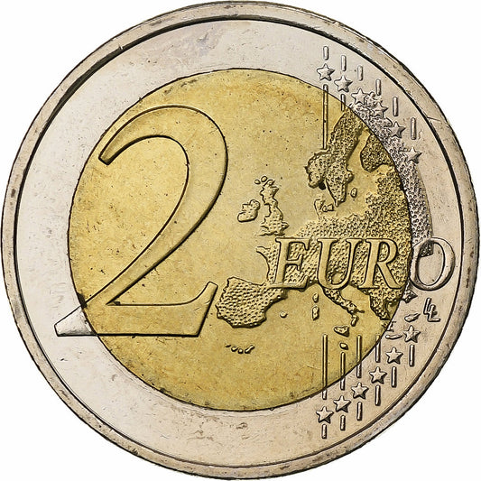 Grécko, 
  
  2 eurá, 
  
  Union économique et monétaire
