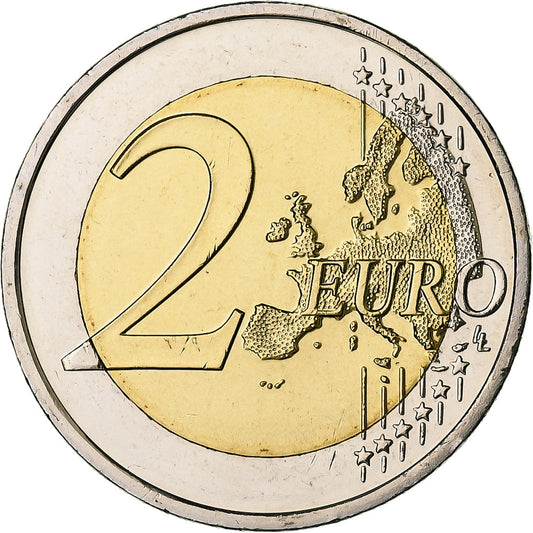 Slovinsko, 
  
  2 eurá, 
  
  Emona Ľubľana