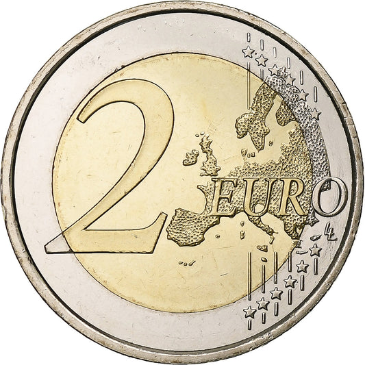 Španielsko, 
  
  2 eurá, 
  
  Nástup na španielsky trón