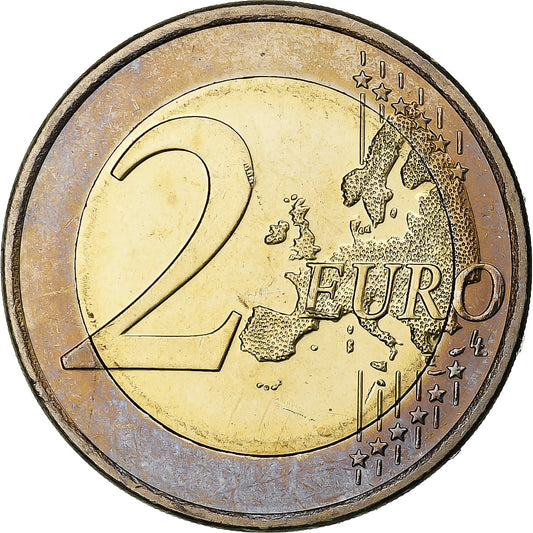 Estónsko, 
  
  2 eurá, 
  
  2011