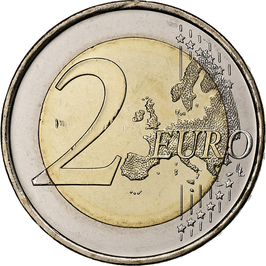 Španielsko, 
  
  2 eurá, 
  
  Jaskyňa Altamira