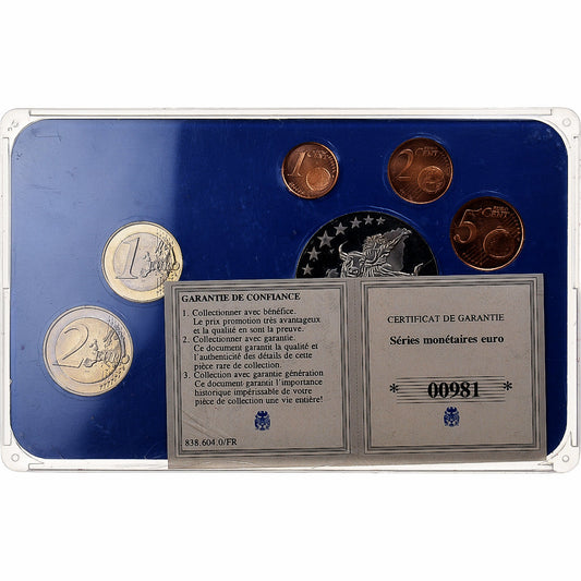 Cyprus, 
  
  Set 1 ct. - 2 eurá + európska minca, 
  
  2008