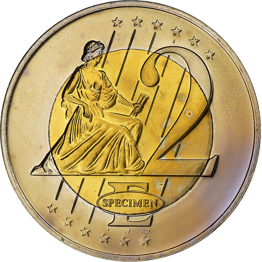 Slovinsko, 
  
  2 eurá, 
  
  neoficiálna súkromná minca