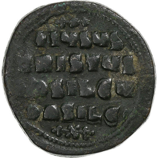 Basile II a Constantin VIII, 
  
  Follis, 
  
  976-1025