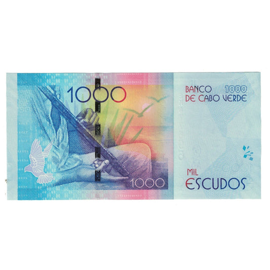 bankovka, 
  
  Kapverdy, 
  
  1000 Escudos