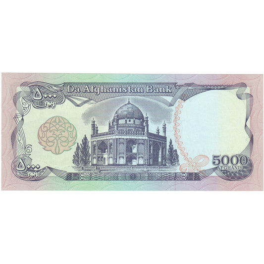 Afganistan, 
  
  5000 Afgancov, 
  
  SH1372 (1993)