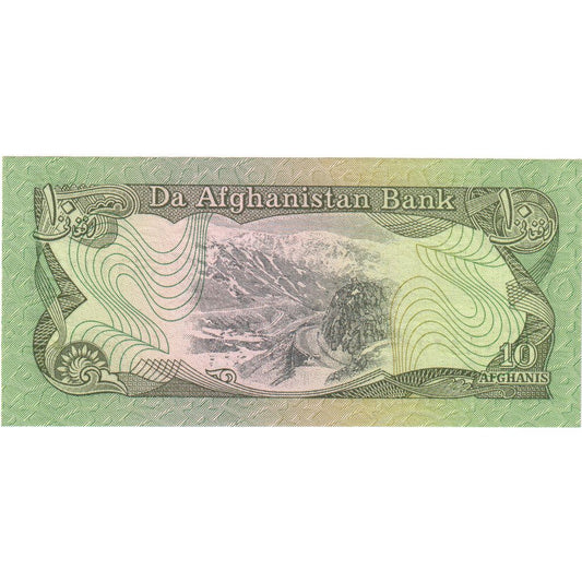 Afganistan, 
  
  10 Afgancov, 
  
  UNC(65-70)
