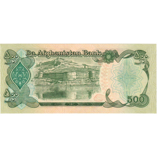 Afganistan, 
  
  500 Afgancov, 
  
  UNC(65-70)