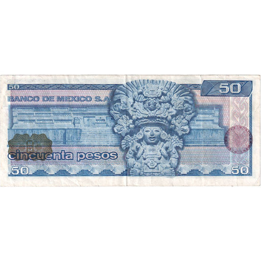 Mexiko, 
  
  50 pesos, 
  
  1976-07-08