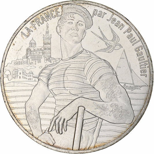 Francúzsko, 
  
  10 eur, 
  
  Jean Paul Gaultier